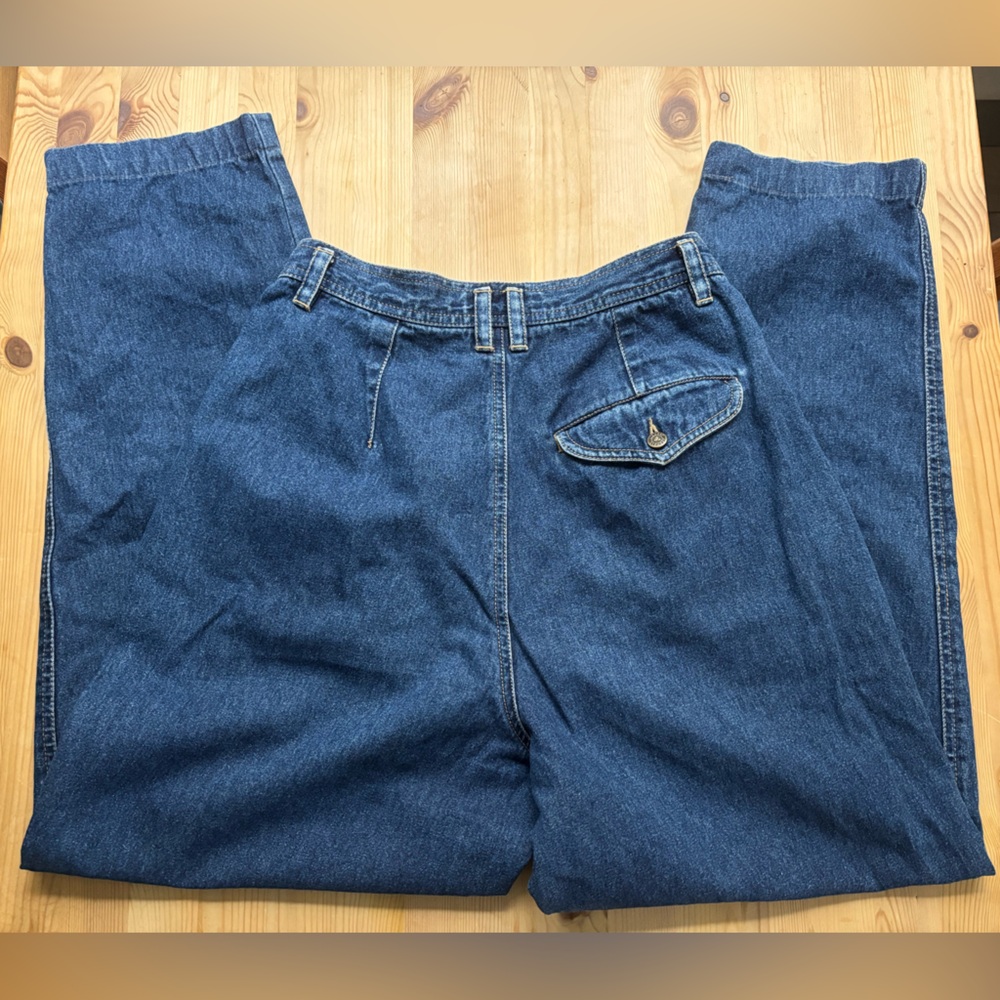 80’s vintage Lizwear denim trouser - Picture 4 of 6